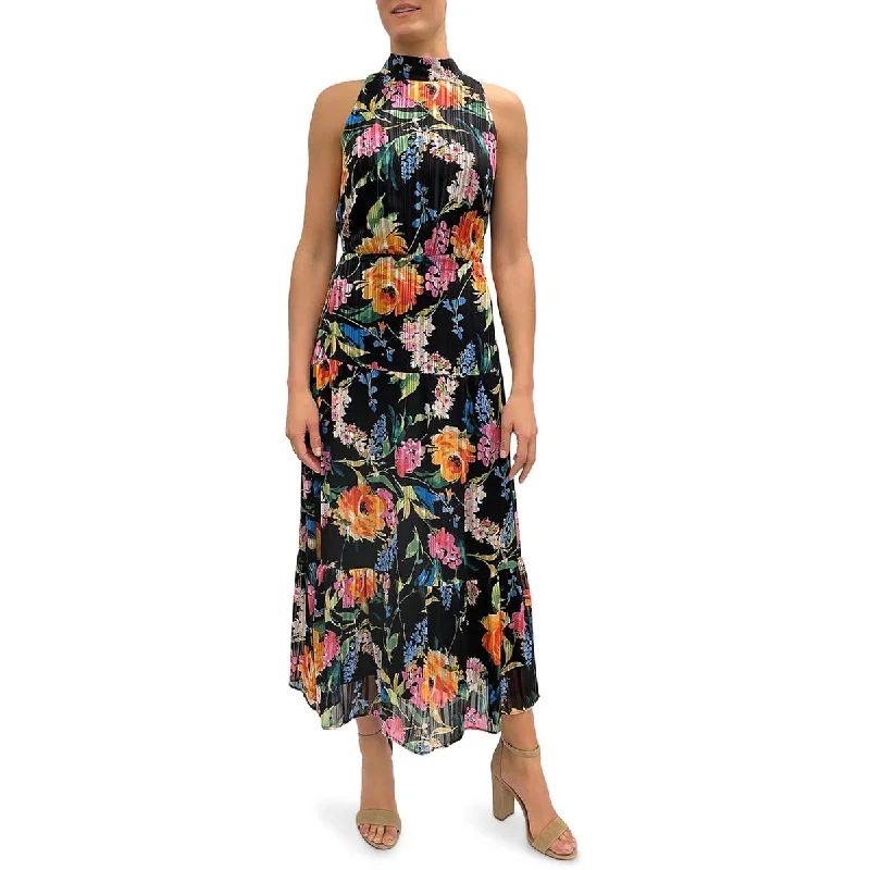 Practical Style Sam Edelman Womens Floral Calf Midi Dress