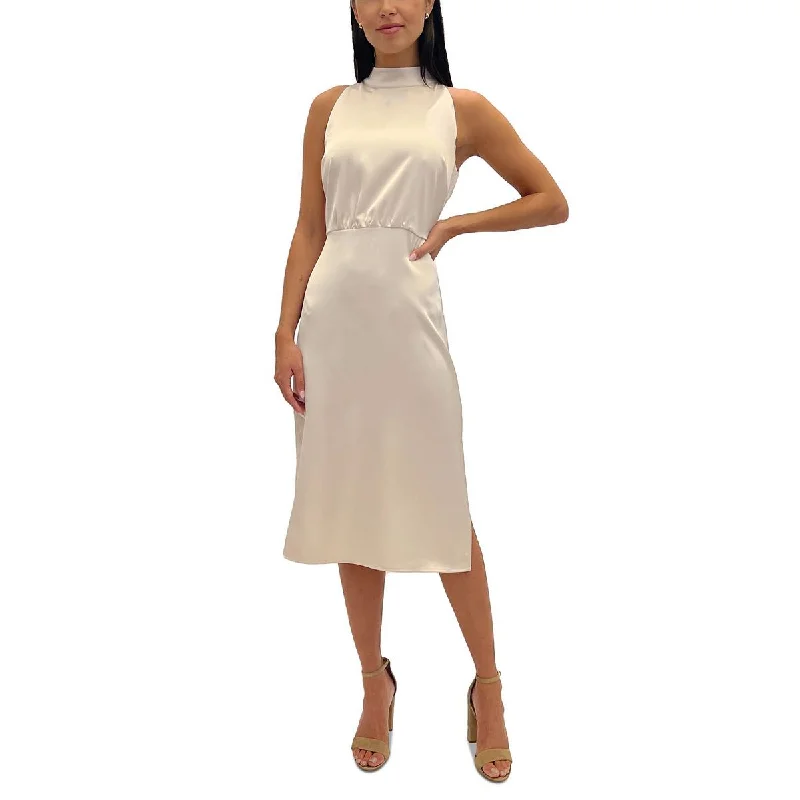 Youthful Vitality Sam Edelman Womens High Neck Calf Midi Dress