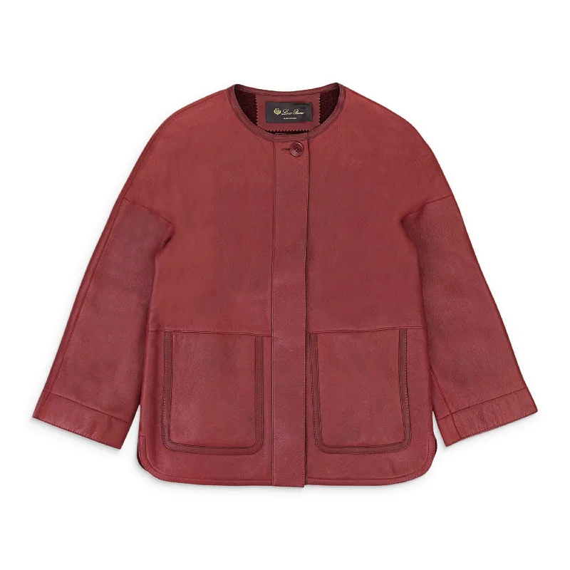 High-end Design EVENING MAROON JACKET