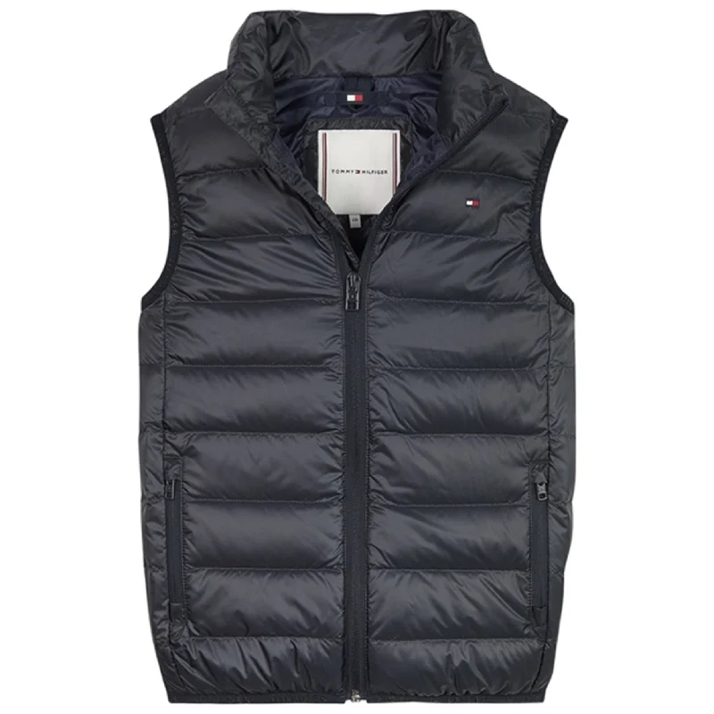 European Plan Tommy Hilfiger U Essential Light Down Vest Desert Sky