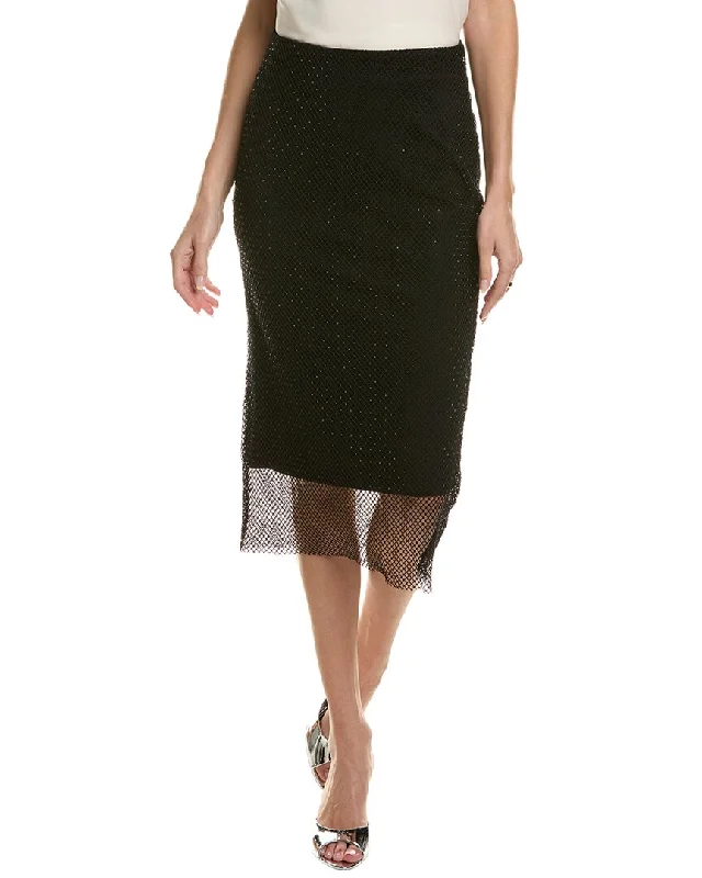 New Products Anne Klein Slim Midi Skirt