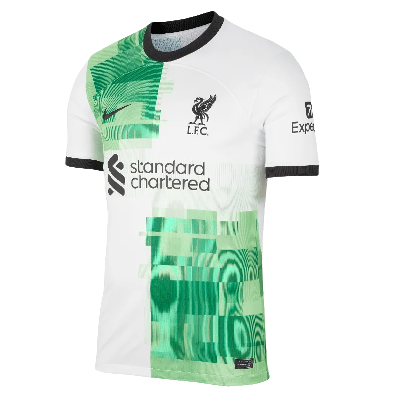 Quality Tailoring Nike Men's Liverpool FC Stadium Away Dri-FIT Soccer Jersey 2023/24