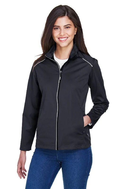 Tropical Style Core 365 Womens Techno Lite Water Resistant Full Zip Jacket - Black