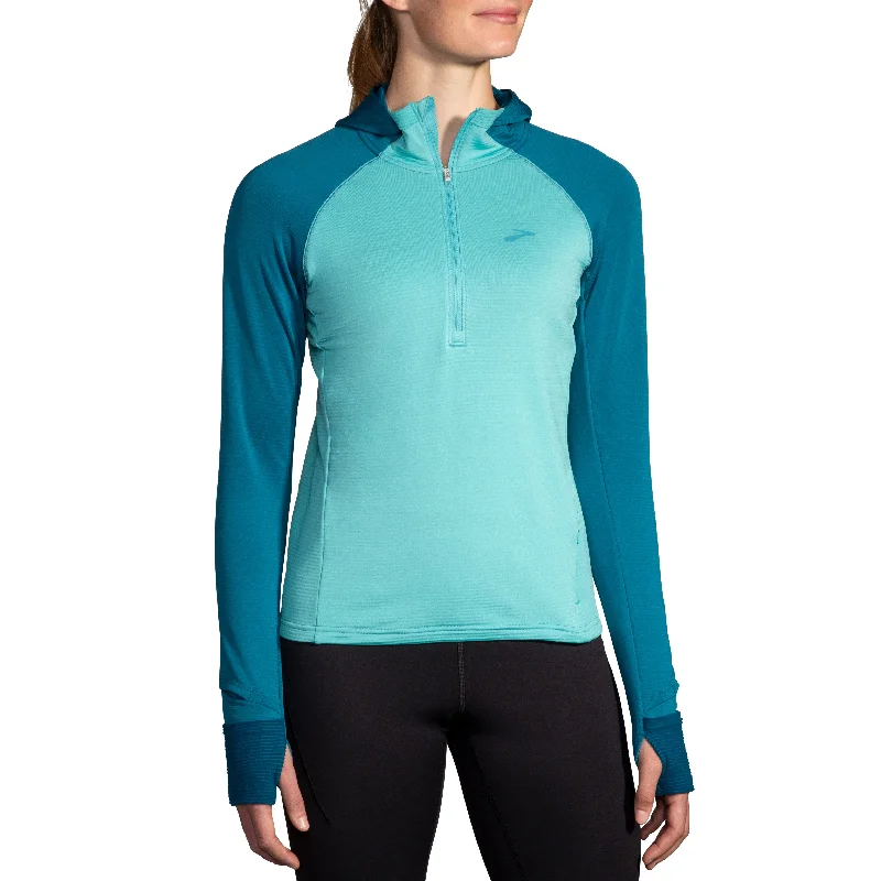 American Style Brooks Women's Notch Thermal Hoodie 2.0