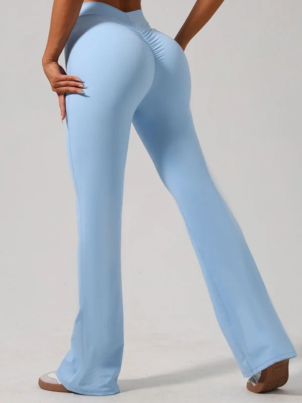 High-end Sense ZASUWA Female Flare Scrunch Bum Hip-lift Leggings