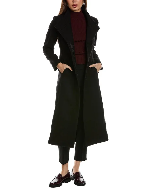 British Style Reiss Mischa Wool-Blend Coat