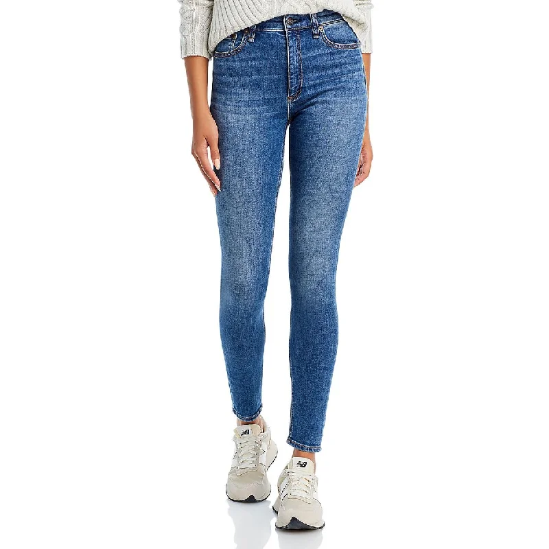 High-end Sense Rag & Bone Womens Nina High Rise Denim Skinny Jeans