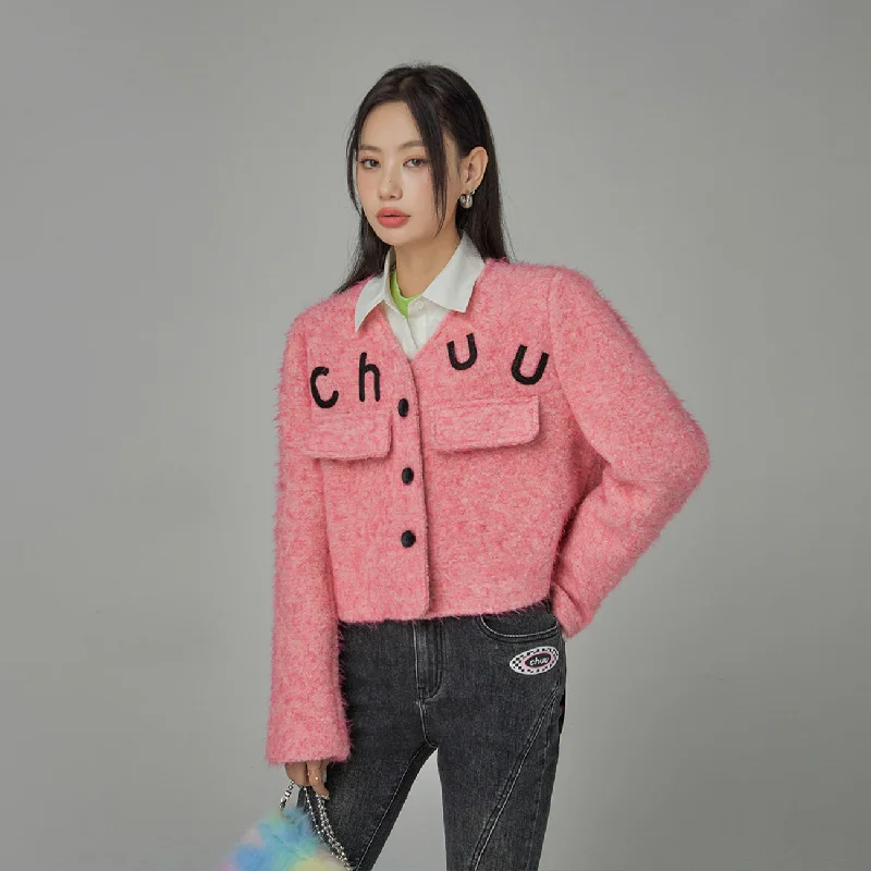 Romantic Temperament Sweet Chuu Girl Tweed Jacket