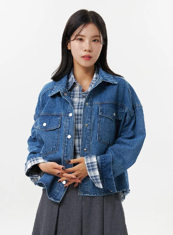 High-end Sense Denim Jacket OO312