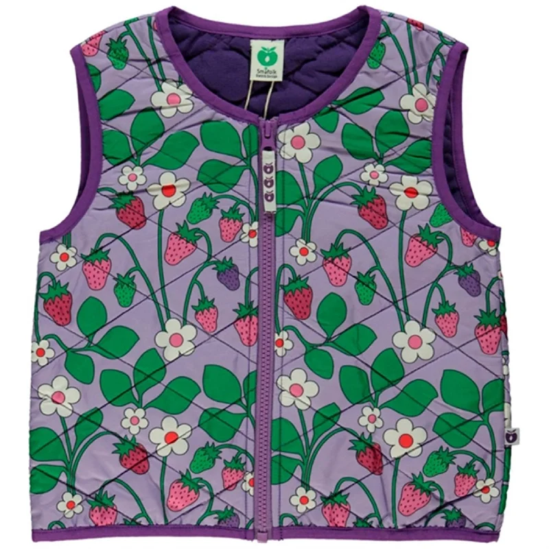 Fresh And Fashionable Småfolk Viola Strawberry Thermo Vest