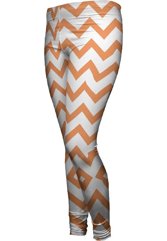 Fashionable Items Chevron Orange Medium