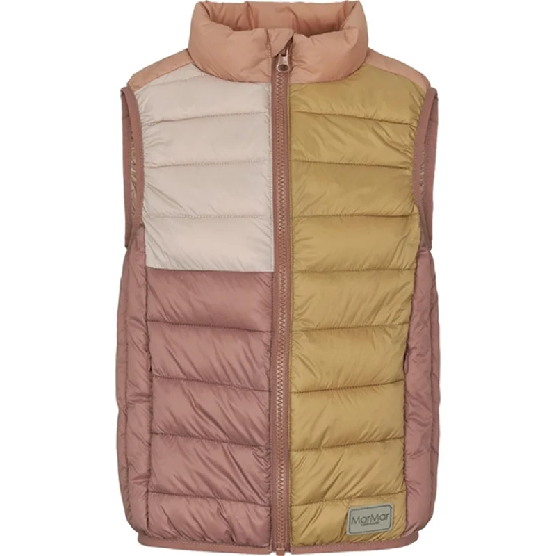 Fresh Wear MarMar Orlando Vegan Puffer Down Vest Tawny Rose Blok