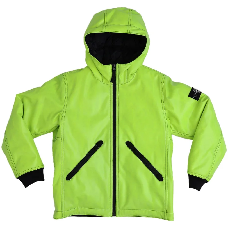 Noble And Elegant Stone Island Lemon Real Down Jacket