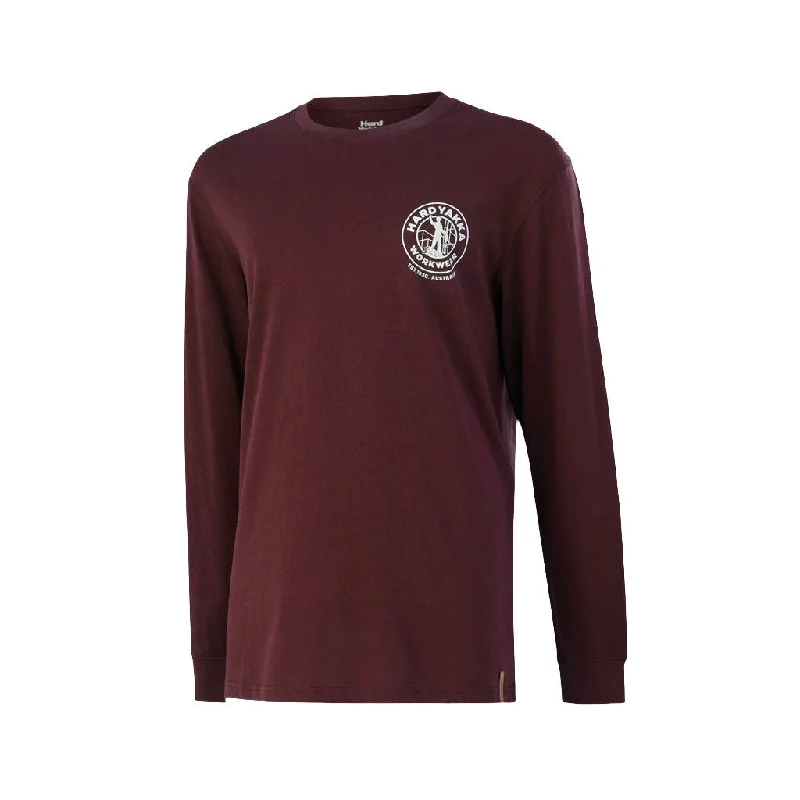 Advanced Design Hard Yakka Core Long Sleeve Heritage Icon Tee (Y11489)