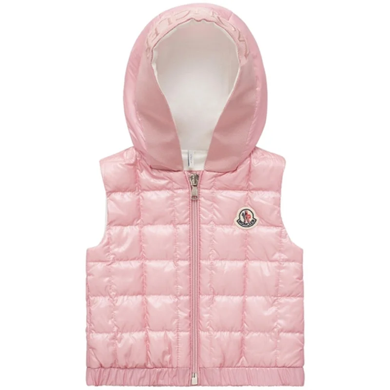 Chic Relaxation Moncler Jouzas Down Vest Light Pink