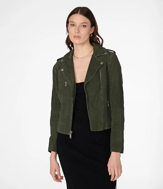 Urban Design Sense Jackie Asymmetrical Moto Jacket