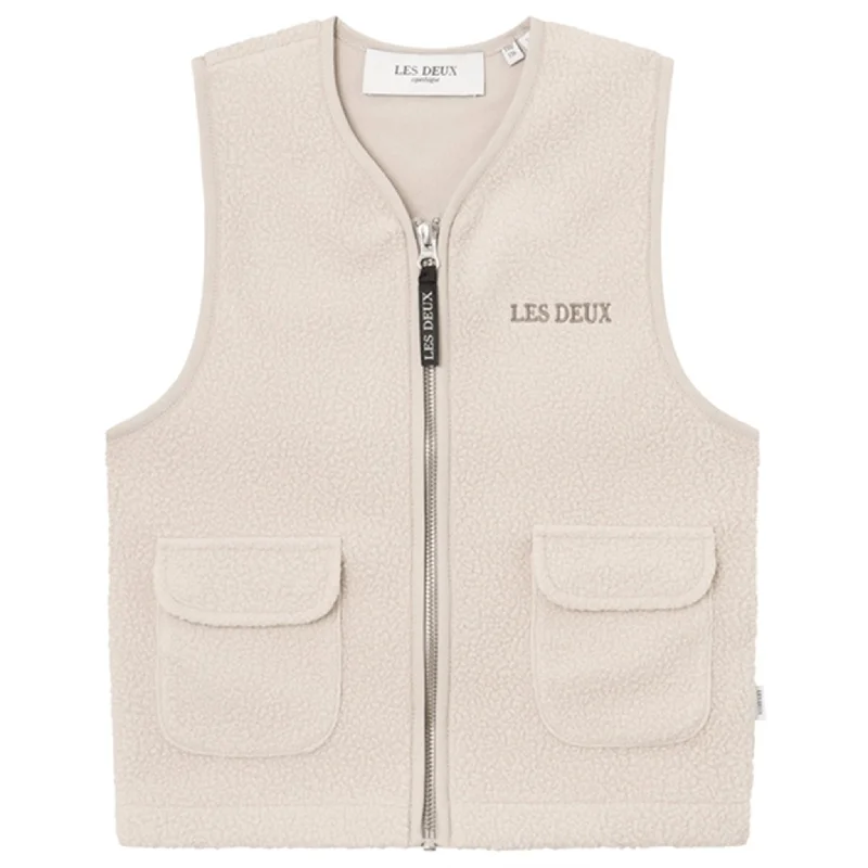 Youthful Vitality Les Deux Kids Light Sand Duncan Pile Vest