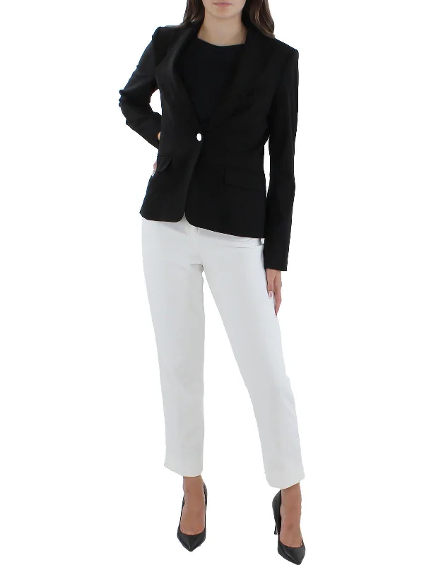 Fashionable Items Womens Office Collared One-Button Blazer