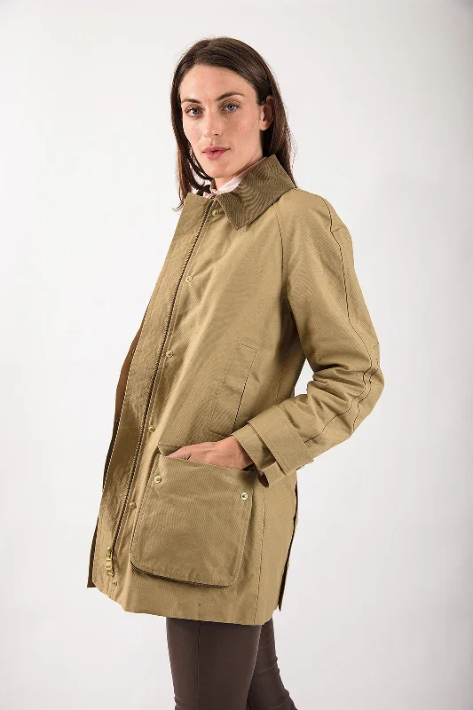 New Design Heathland Barn Coat in Acorn