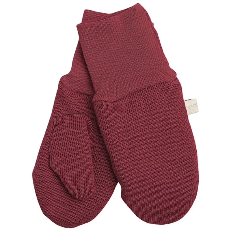 Fashion Expert Racing Kids Mittens Dark Rose