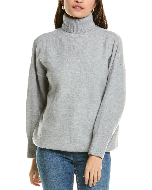 Celebrity Picks Madison Miles Oversized Turtleneck Sweater