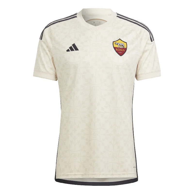 Luxury Customization Adidas Men's AS Roma Away Jersey 23/24