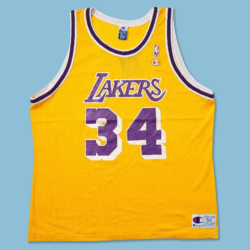 Versatile Itinerary Vintage Champion Los Angeles Lakers Jersey XLarge