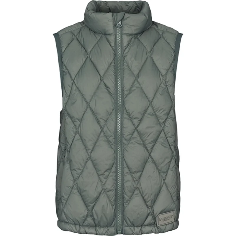 Unique Fashion MarMar Orlando Light Puffer Down Vest Greyish Green