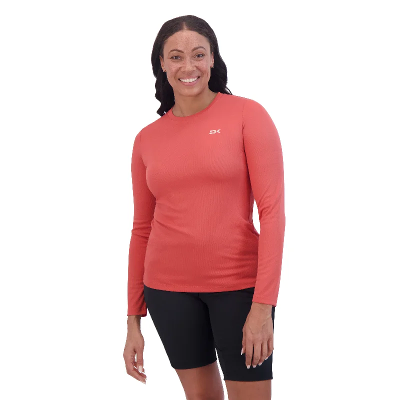 Exquisite Design Thrillium Long Sleeve Club Jersey Women's - Mineral Red