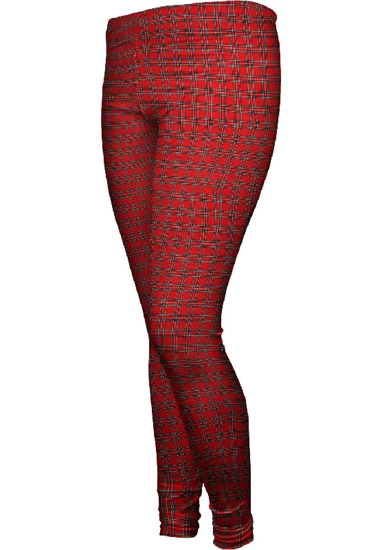 Unique Fashion Tartar Pattern Red