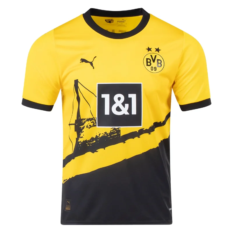 Exquisite Details Puma Borussia Dortmund Home Jersey 23/24