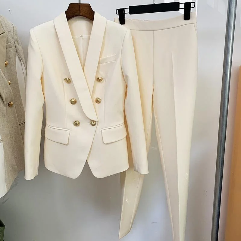 American Style The Lapel Pantsuits For Women