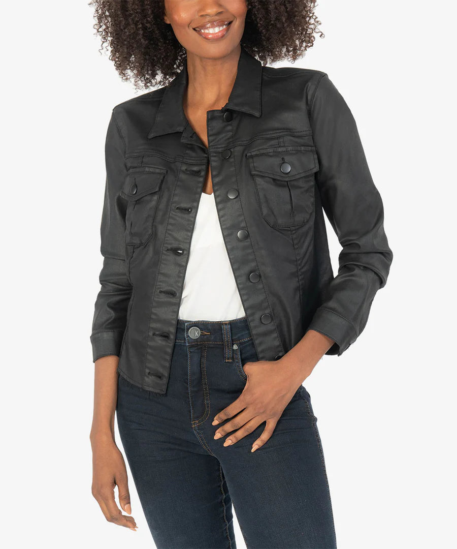 Fashion And Simplicity Kara Vegan Leather Jacket