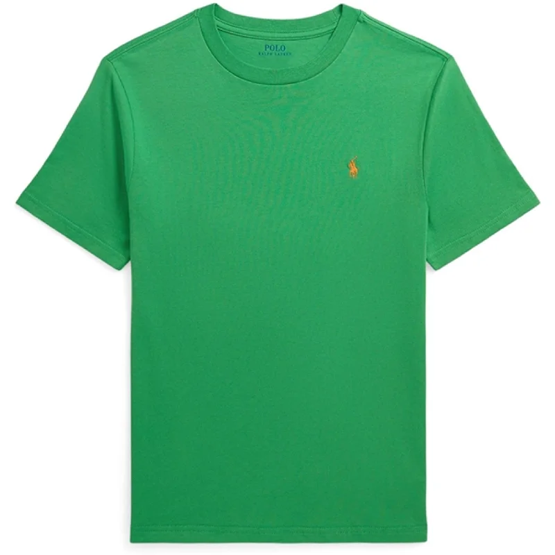 Perfect Tailoring Polo Ralph Lauren Boys T-Shirt Preppy Green