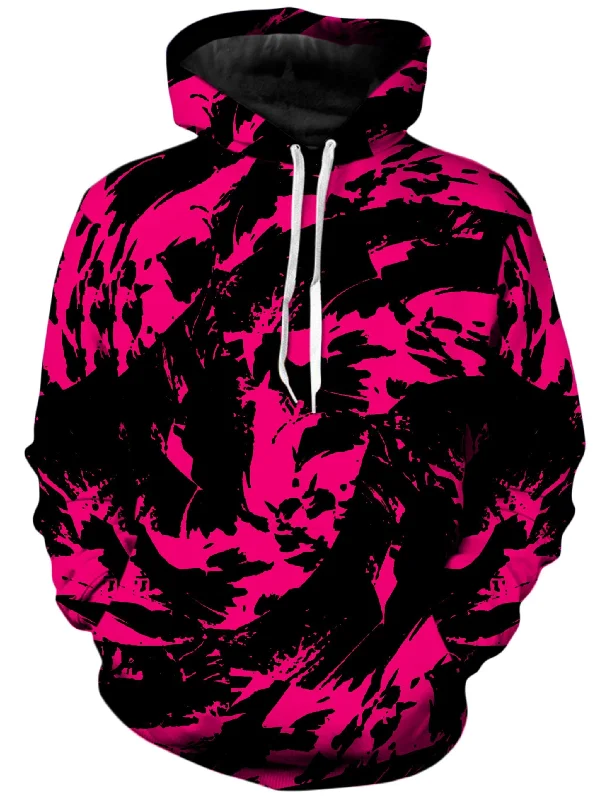 High-end Design Pink Swirl Unisex Hoodie