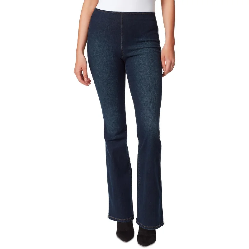 High-end Fashion Jessica Simpson Womens Denim Stretch Flared Jeans