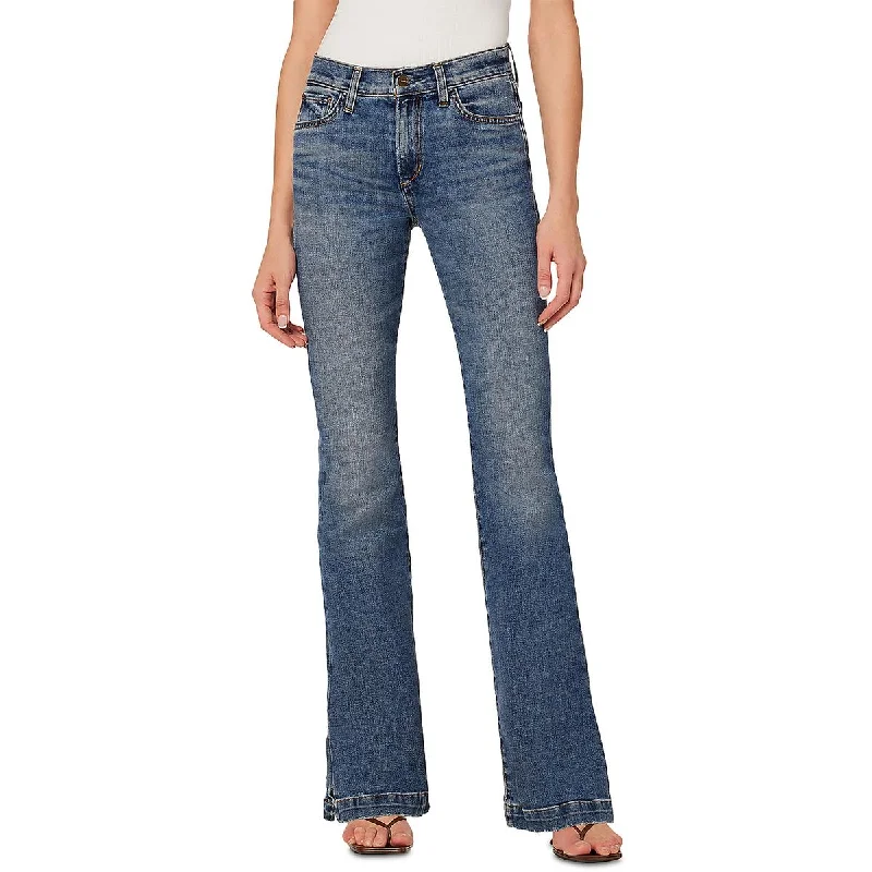 Design Trend Joe's Womens Mid Rise Boot Cut Bootcut Jeans