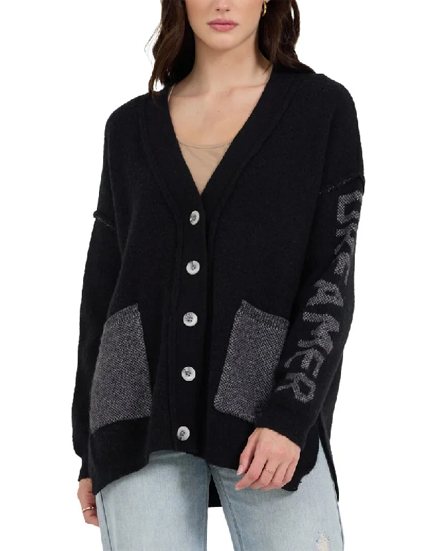 Effortless Style Vintage Havana Button Front Cardigan