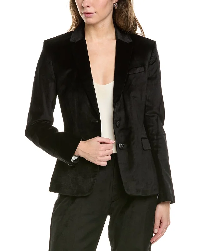 Energy Plan rag & bone Razor Velvet Blazer