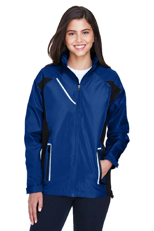 Artistic Temperament Team 365 Womens Dominator Waterproof Full Zip Hooded Jacket - Royal Blue