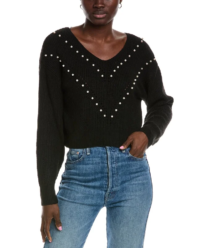 Stylish Comfort Brook + Lynn V-Neck Sweater