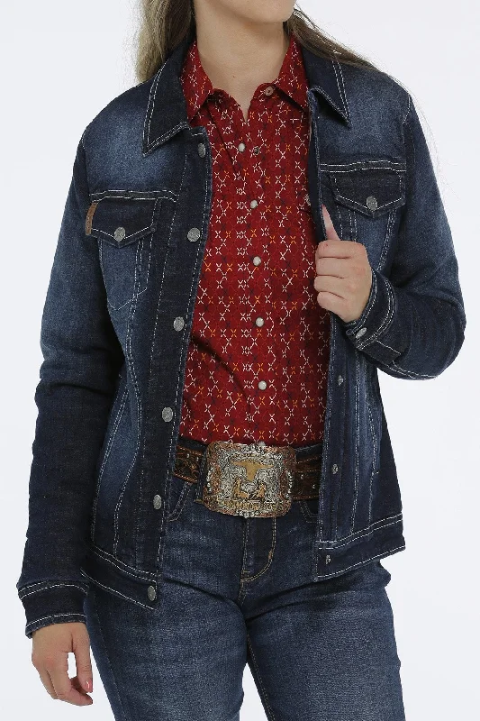 Luxury Customization CINCH DENIM TRUCKER JACKET