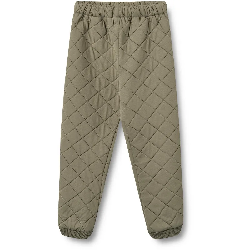 Elegant Outline Wheat Dry Leaves Thermo Pants Alex