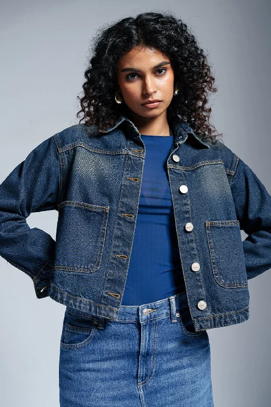 Trends Deep Blue Dream Denim Jacket