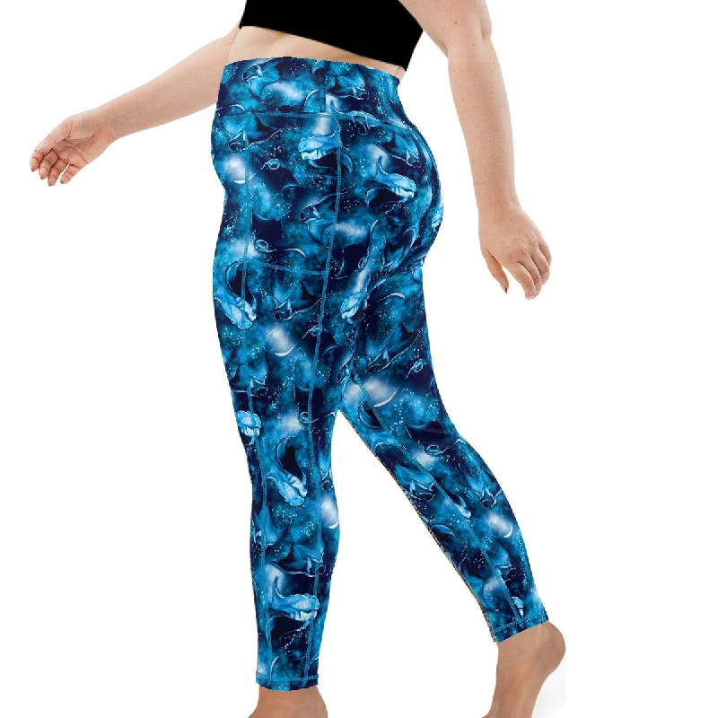 European Plan Plus Size Eco-Friendly Manta Mayhem Leggings