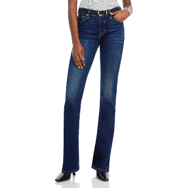 Personal Charm 7 For All Mankind Womens Kimmie Mid Rise 5 Pocket Bootcut Jeans