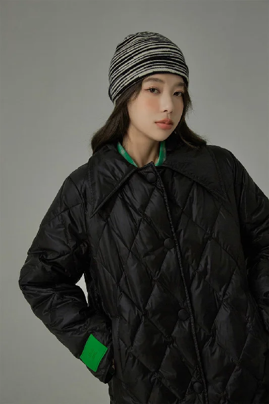 Practical Style The Power Of Silence Quilted Padded Jacket