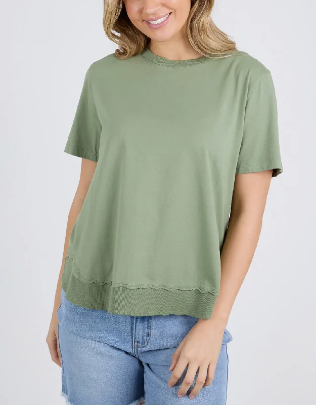 Preview New Products Farrah Short Sleeve Tee - Fern