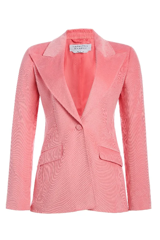 Fresh Wear Leiva Blazer in Rosa Sea Island Cotton Corduroy