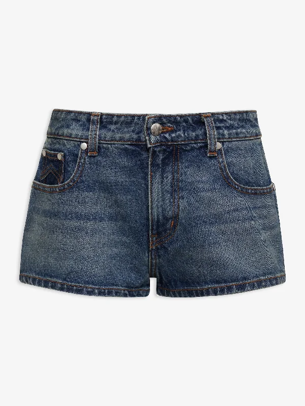 Integrated Design LOW-WAIST DENIM SHORTS